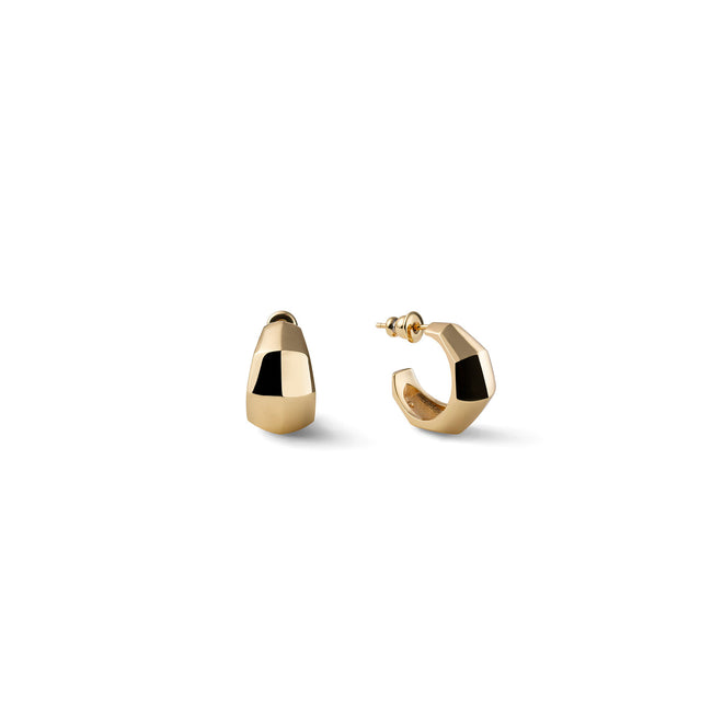 UNOAERRE | Orecchini semi-cerchio dorato | 2782
