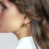 UNOAERRE | Orecchini semi-cerchio dorato | 2782