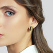 UNOAERRE | Orecchini mini dorati Dinamica | 2784