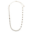 UNOAERRE | Collana lunga Boule in argento dorato | 6703