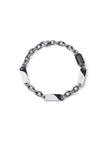 UNOAERRE UOMO | Bracciale in acciaio Aeternum con Ossidiana | 4301