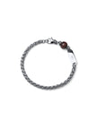 UNOAERRE UOMO | Bracciale in acciaio Aeternum con Occhio di Tigre | 4303