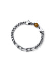 UNOAERRE UOMO | Bracciale in acciaio Aeternum Grumetta con Agata | 4304
