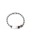 UNOAERRE UOMO | Bracciale in acciaio Aeternum Catena a Palline con Agata | 4305