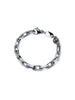 UNOAERRE UOMO | Bracciale in acciaio Aeternum Forzatina con Perla Nera | 4306