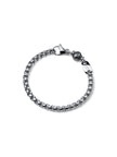 UNOAERRE UOMO | Bracciale Aeternum Veneziana con Perla Nera | 4307