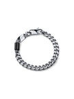 UNOAERRE UOMO | Bracciale Aeternum Grumetta Media con Ossidiana | 4309