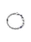 UNOAERRE UOMO | Bracciale in acciaio Aeternum con Sodalite Blu | 4310