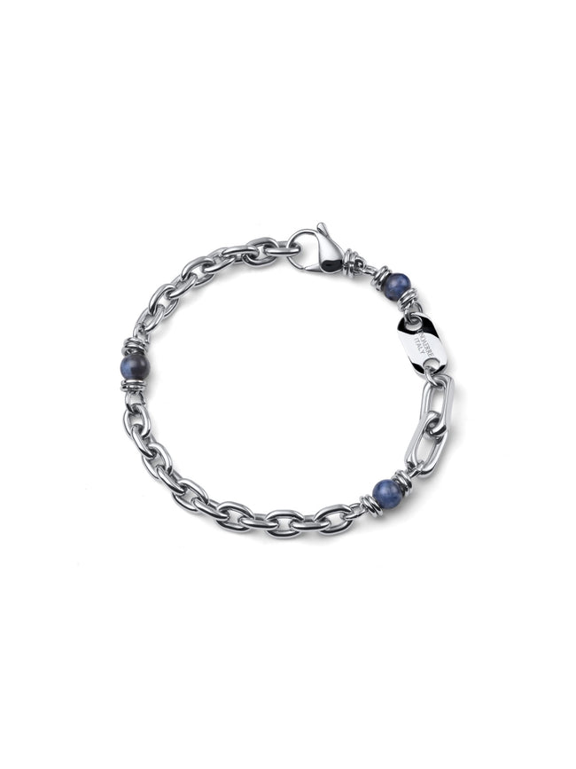 UNOAERRE UOMO | Bracciale in acciaio Aeternum con Sodalite Blu | 4310