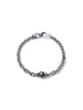 UNOAERRE UOMO | Bracciale in acciaio Aeternum con Perla Nera | 4312