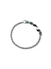 UNOAERRE UOMO | Bracciale in acciaio Aeternum Corda con Malachite | 4313