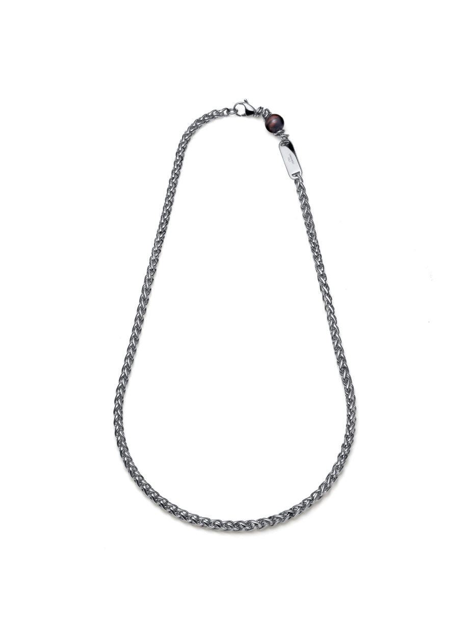 UNOAERRE UOMO | Collana Aeternum con Occhio di Tigre | 4315