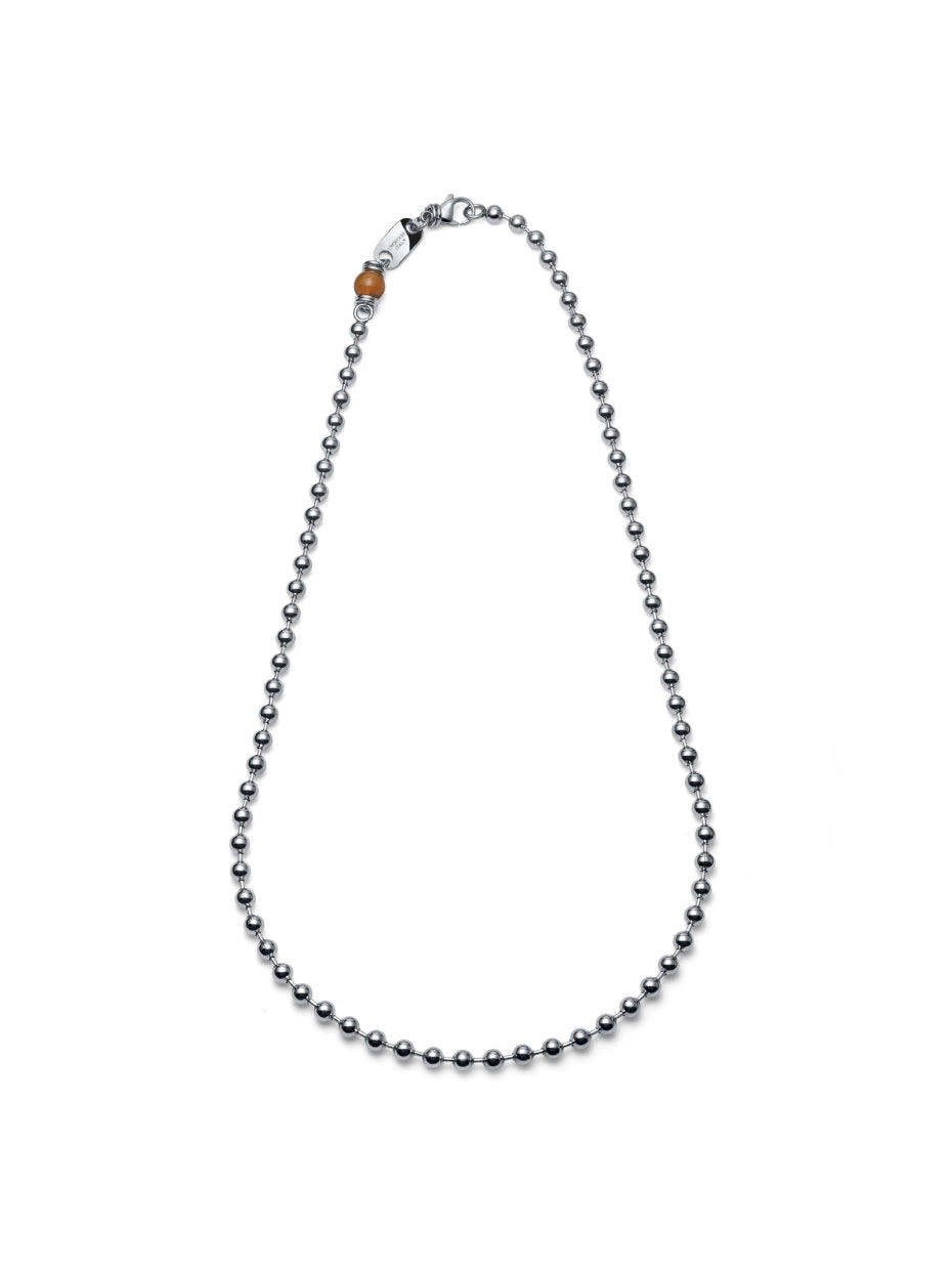 UNOAERRE UOMO | Collana Aeternum Catena a Palline con Agata | 4316