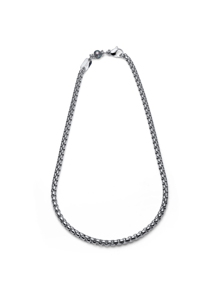 UNOAERRE UOMO | Collana Aeternum Veneziana con Perla Nera | 4318
