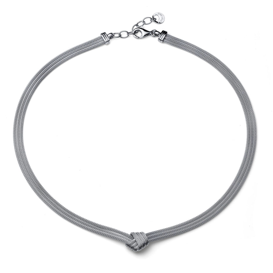 UNOAERRE | Collana Luce con Nodo in Argento | 6803
