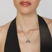 UNOAERRE | Collana Legami con Cornetto Nero e Cuore Sacro | 6839