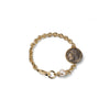 UNOAERRE | Bracciale Dorato con Medaglia Greca | 2876