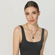 UNOAERRE | Collana Dorata con Medaglia Greca | 2880