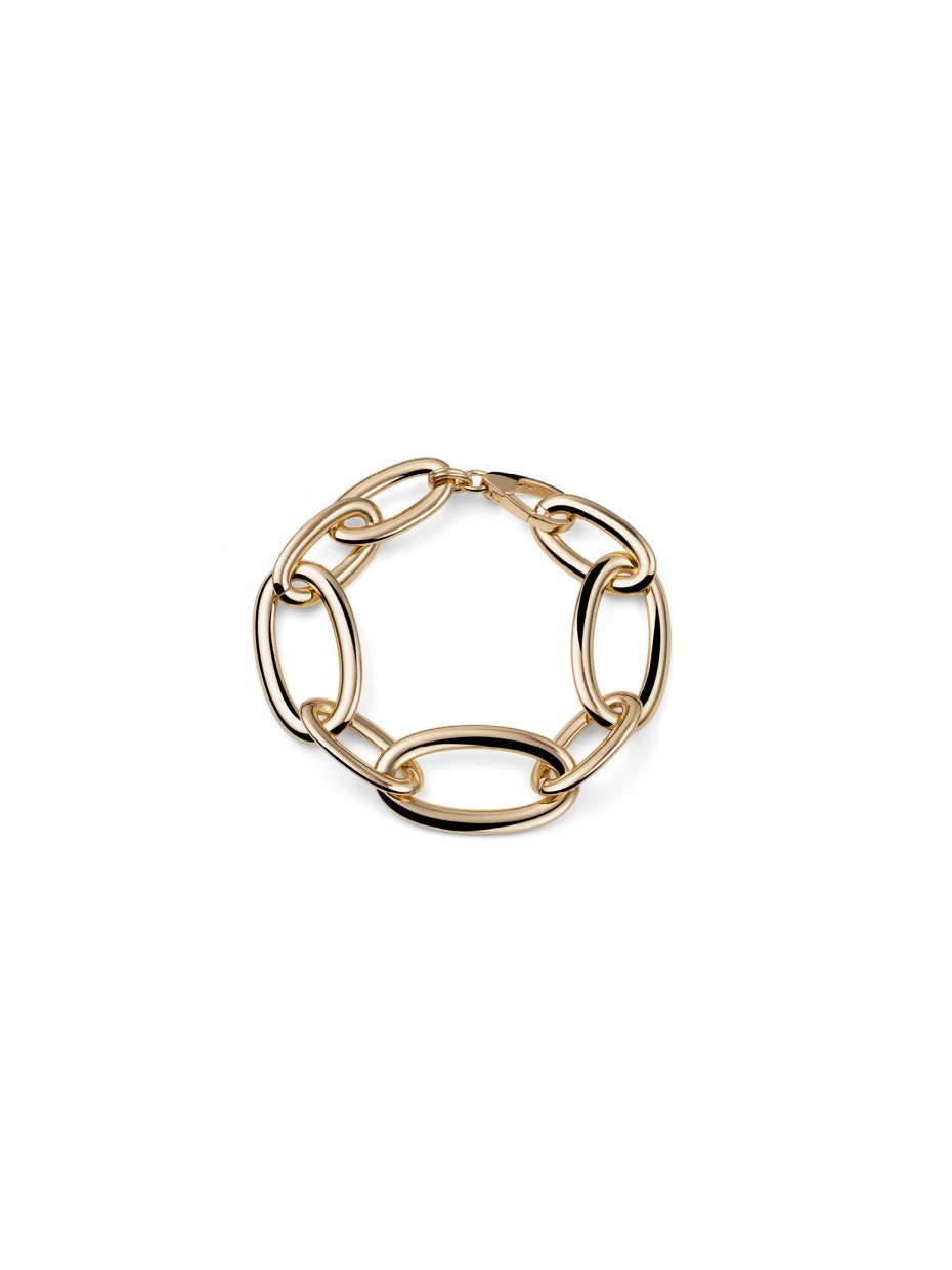 UNOAERRE | Bracciale Catena Ovale Maxi Dorata | 2910