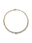 UNOAERRE | Collana Catena Bicolore e Zirconi Collana Catena Bicolore e Zirconi | 2921