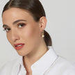 UNOAERRE | Orecchini Catena Dorata con Perle | 2925