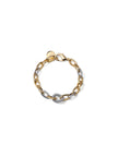 UNOAERRE | Bracciale Catena Bicolore con Zirconi | 2915