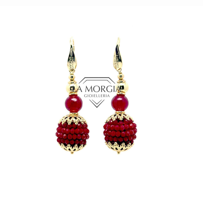 UNGARI | Orecchini Col. Rosso | ESTROSA OR 011