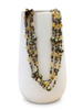 Gemmarium | Collana in Quarzo fumè, perle, citrino, pirite | QFUCOLL014