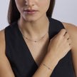 Mabina | Bracciale con rubini sintetici taglio cuore Lolita | 533997