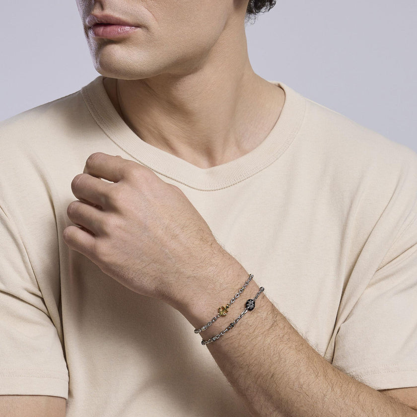 Mabina | Bracciale regolabile con ancora Bali | 533991