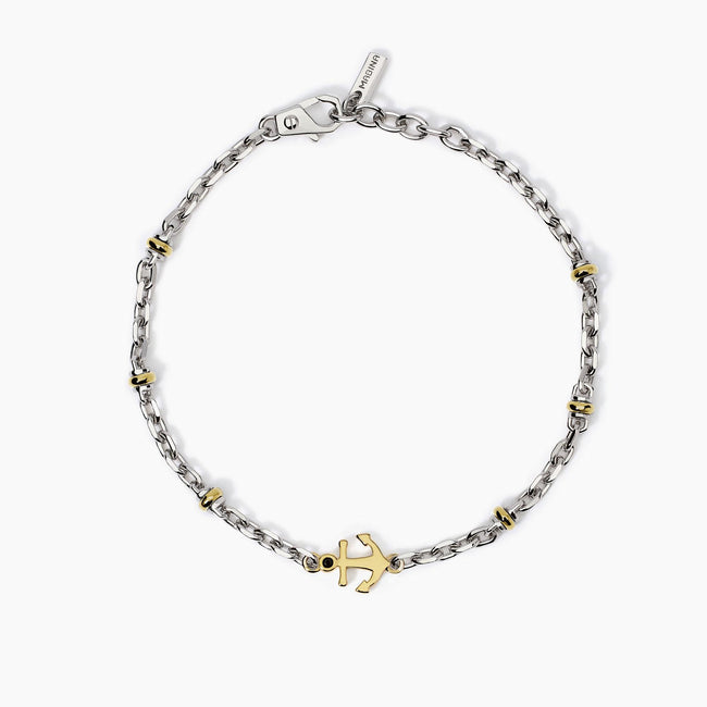 Mabina | Bracciale regolabile con ancora Bali | 533991