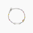 Mabina Baby | Bracciale personalizzabile con arcobaleno Rainbow-Tag | 534037