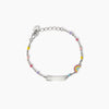 Mabina Baby | Bracciale personalizzabile con arcobaleno Rainbow-Tag | 534037