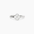 Mabina | Anello in argento con fiore in zirconi Jasmine | 523453
