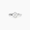 Mabina | Anello in argento con fiore in zirconi Jasmine | 523453