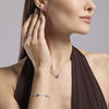 Mabina | Anello con fiore rosa Jasmine | 523457