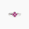 Mabina | Anello con fiore rosa Jasmine | 523457