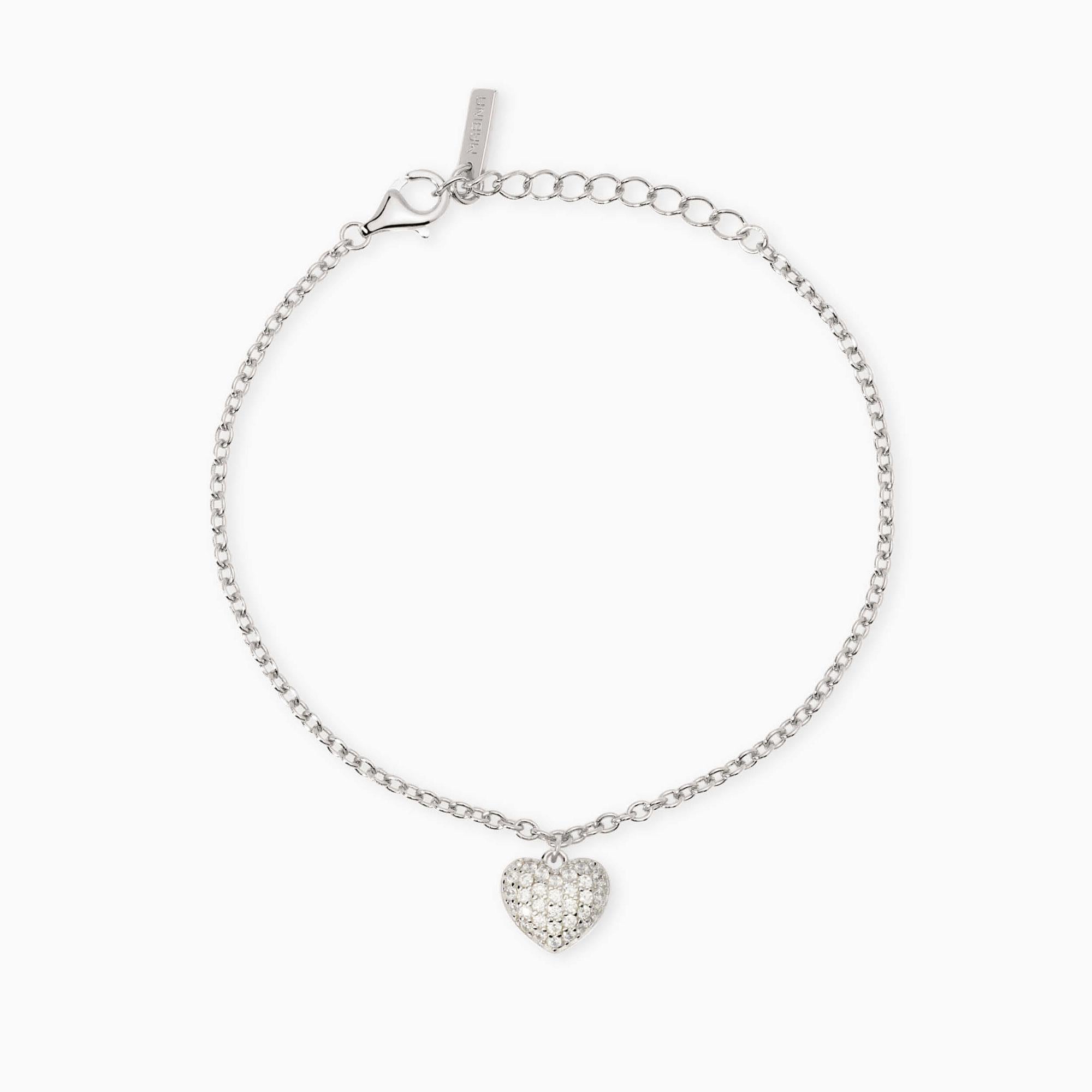 Mabina | Bracciale regolabile con ciondolo cuore Feeling | 534052
