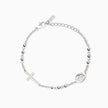 Mabina | Bracciale con croce e Madonnina Rosario | 534056