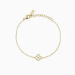 Mabina | Bracciale in argento dorato con fiore Jasmine | 534060