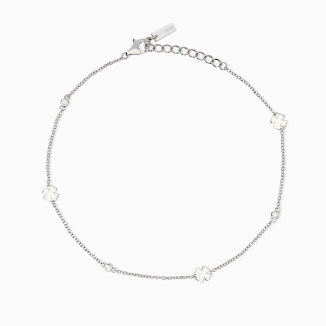 Mabina | Cavigliera regolabile da donna con quadrifogli Long Beach | 534064