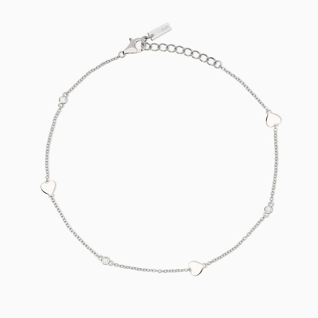 Mabina | Cavigliera regolabile da donna con cuori Long Beach | 534065