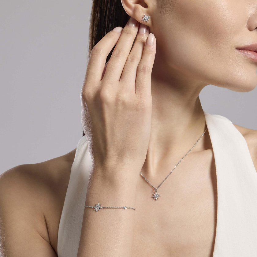 Mabina | Girocollo con sole in zirconi Splendida | 553780