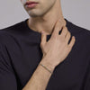 Mabina | Bracciale regolabile con elementi placcati oro California | 534003