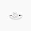 Mabina | Anello in bronzo e argento con zirconi bianchi SIRIO | 626098