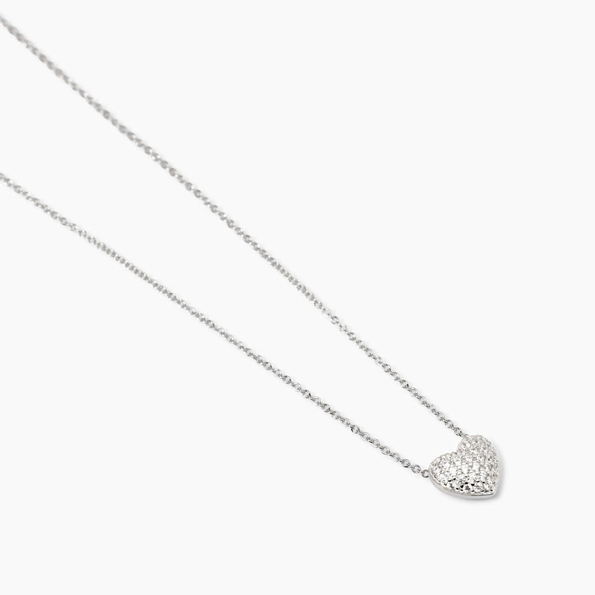 Mabina | Girocollo in argento con fiore in zirconi Feeling | 553799