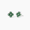 Mabina | Orecchini con fiore verde Jasmine | 563873