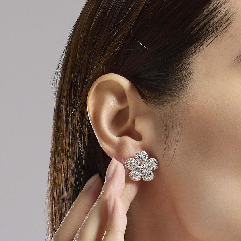 Mabina | Orecchini a fiore in zirconi Maledetta Primavera | 563890