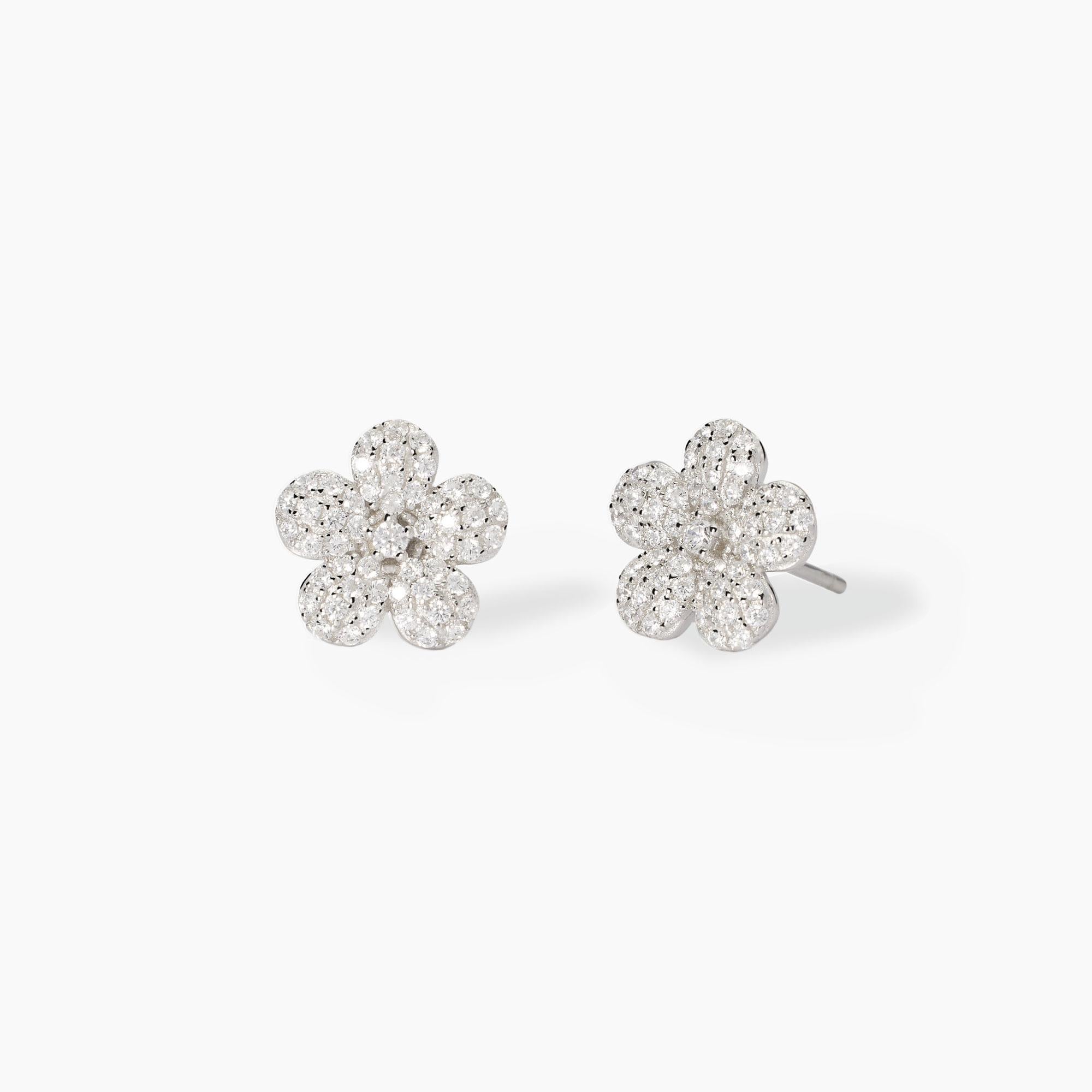 Mabina | Orecchini a fiore in zirconiMaledetta Primavera | 563891