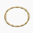 Kidult Style | Bracciale rigido effetto bambù in acciaio dorato | 831060